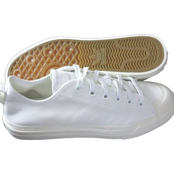 Adidas Men\'s Nizza RF Classic Casual Canvas Shoes Cloud Off  White Sizes NIB main image 5